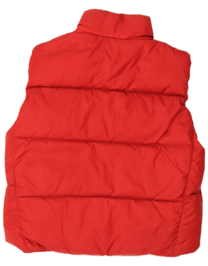Gepolsterte Herrenweste von Gap, UK 40, Größe L, rotes Nylon