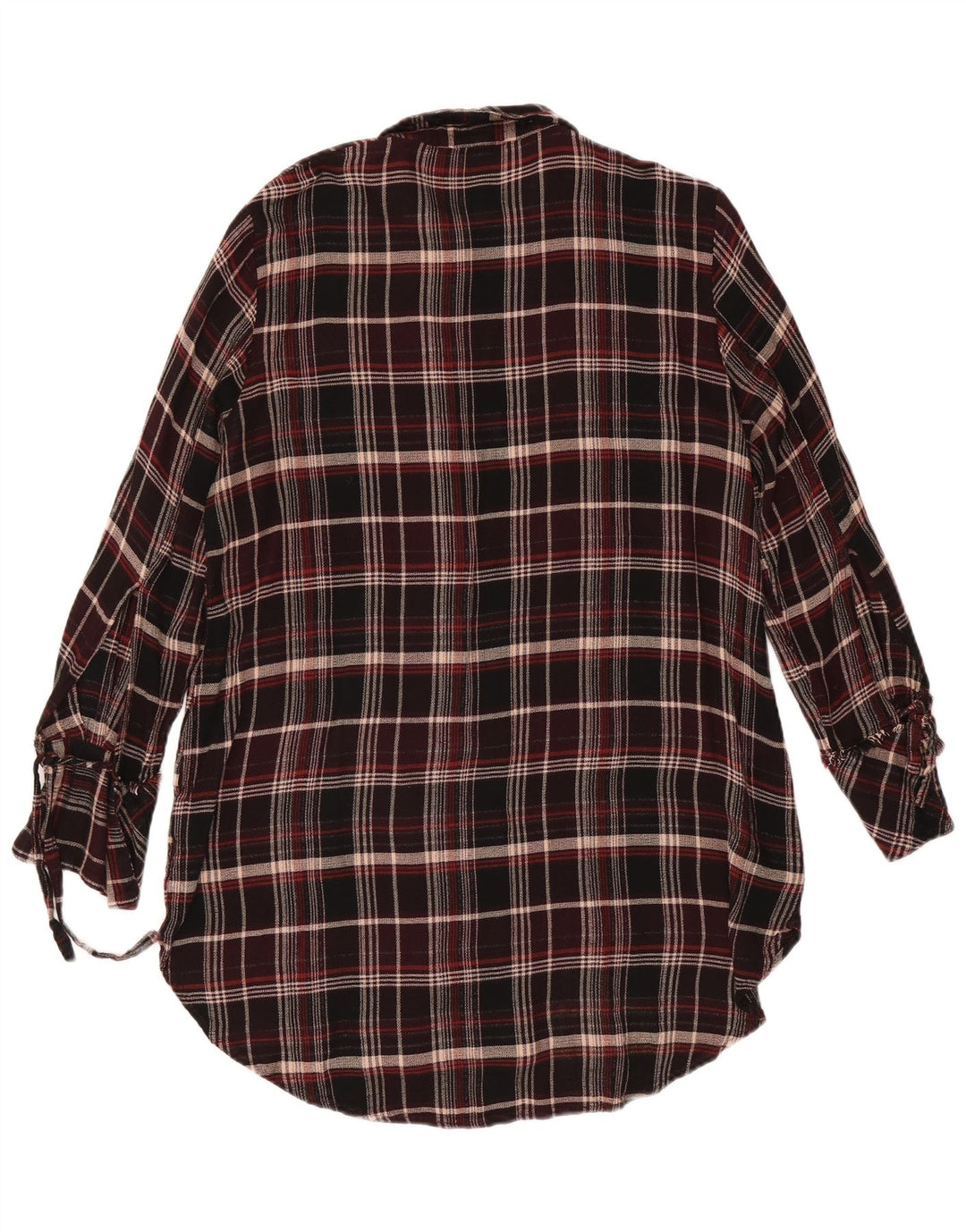 Next Damen-Hemdkleid, UK 18, XL, rot kariert, Viskose