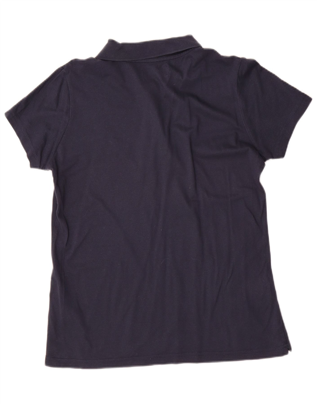Sergio Tacchini Damen Poloshirt UK 12 Medium Marineblau Baumwolle
