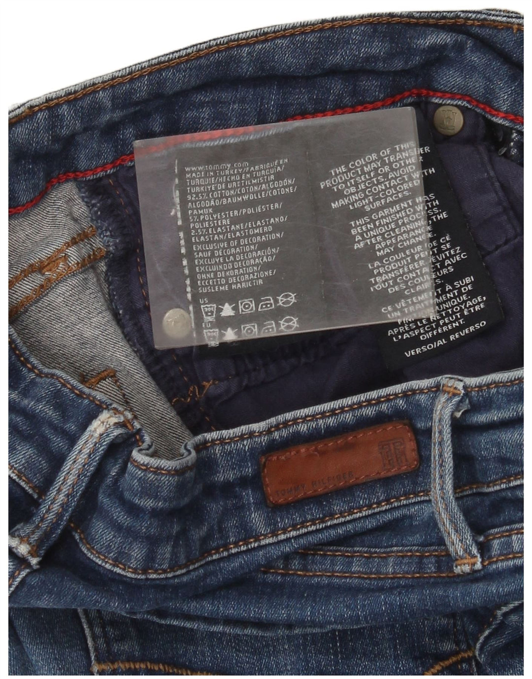 Tommy Hilfiger Damen Skinny Jeans W26 L31 Blau