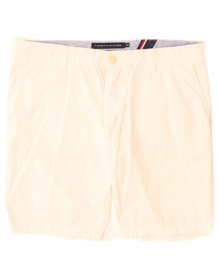 Tommy Hilfiger Herren Slim Fit Chino Shorts W32 Mittelweiß