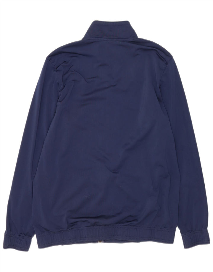 Puma Herren-Trainingsanzug-Top-Jacke, groß, Marineblau, Farbblock