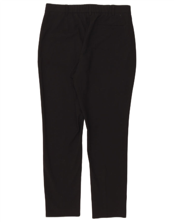 Marks & Spencer Slim Chino-Hose für Damen, UK 12, M, W31, L26, Schwarz