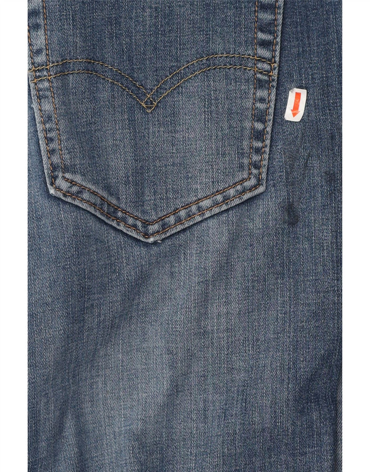 LEVI'S Herren 514 Straight Jeans W34 L30 Blaue Baumwolle