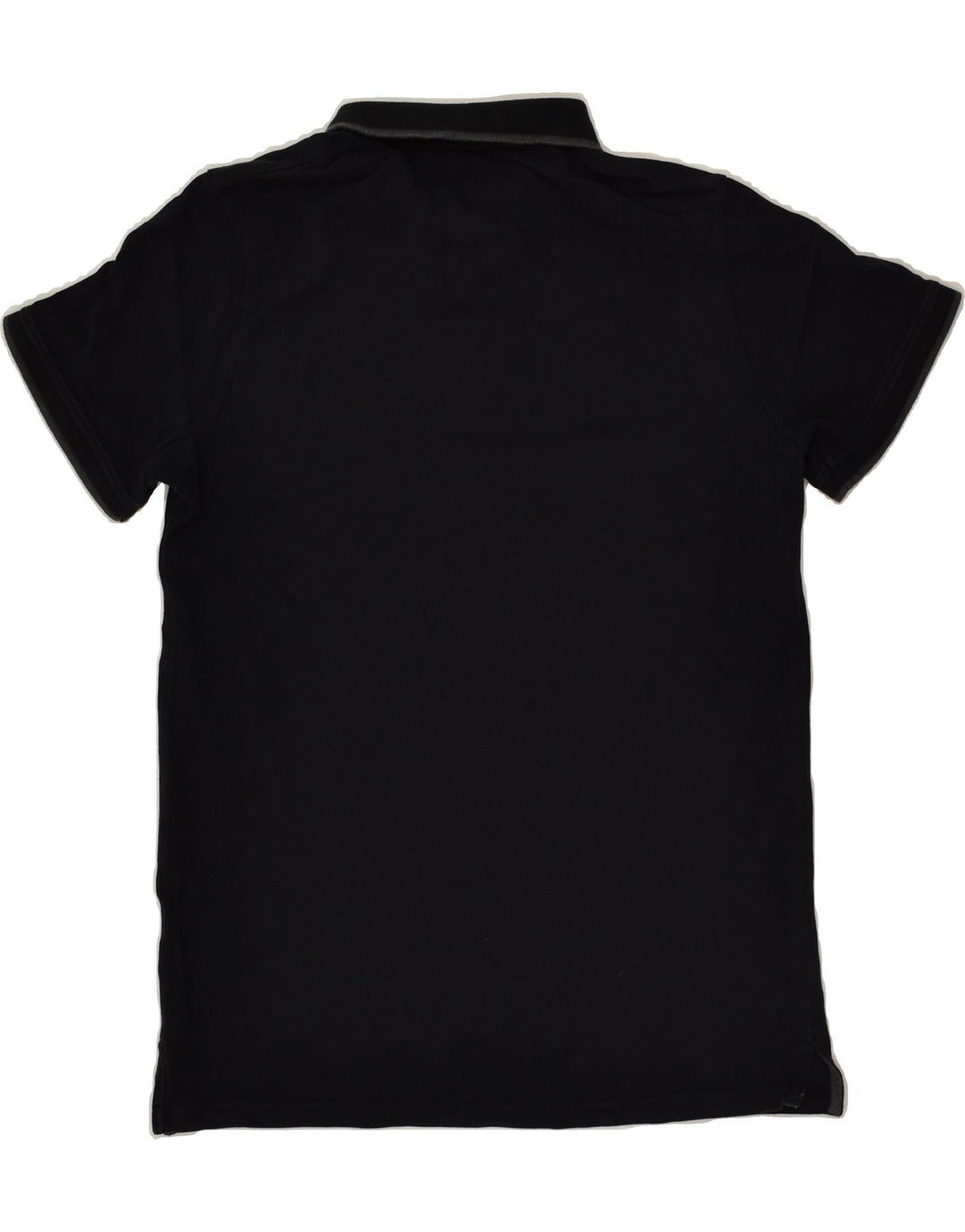 MOUNTAIN WAREHOUSE Herren-Poloshirt, Größe S, schwarze Baumwolle