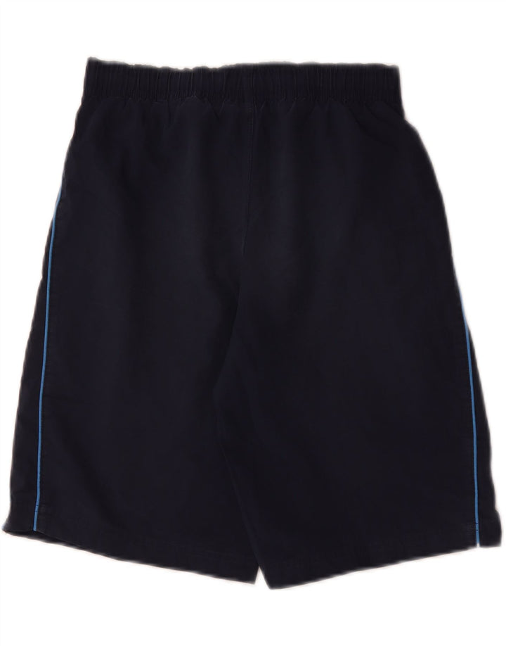 Nike Herren-Sportshorts, mittelgroß, marineblau, gestreift, Polyester