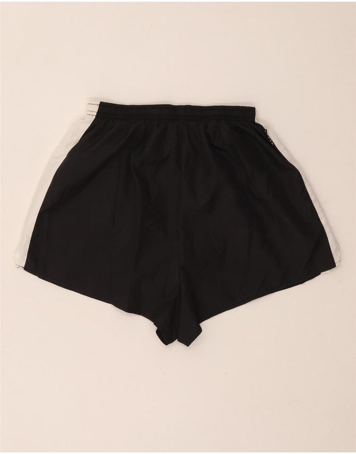 Nike Damen-Sportshorts US 8/10 Mittelschwarzes Colourblock-Polyester
