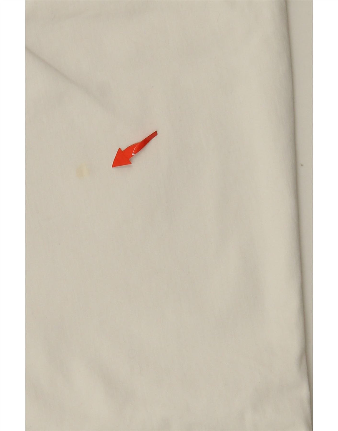 GUESS Gerade geschnittene Damenhose W29 L23 aus weißer Baumwolle