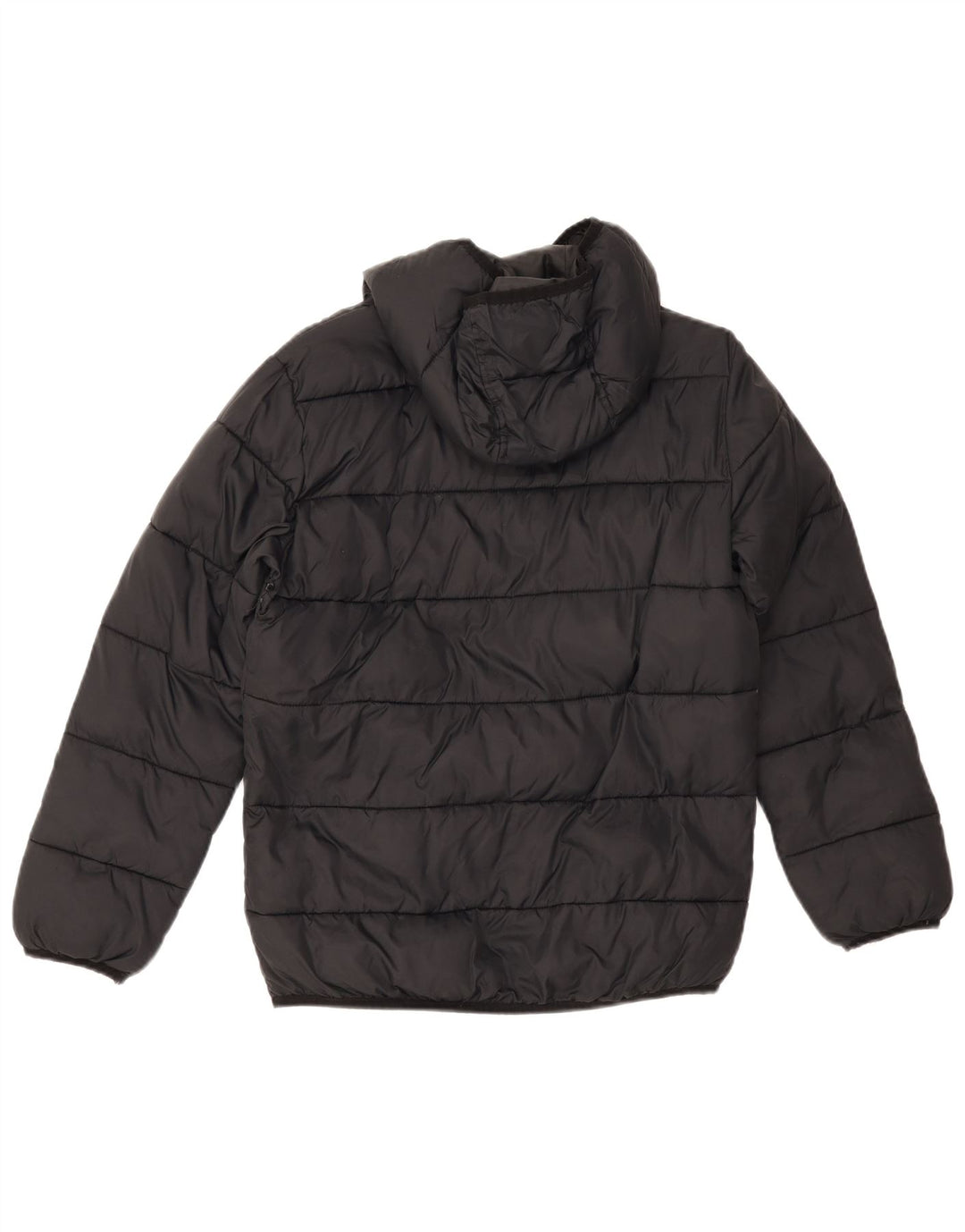 Under Armour Jungen-Jacke mit Kapuze, 12–13 Jahre, schwarzes Nylon