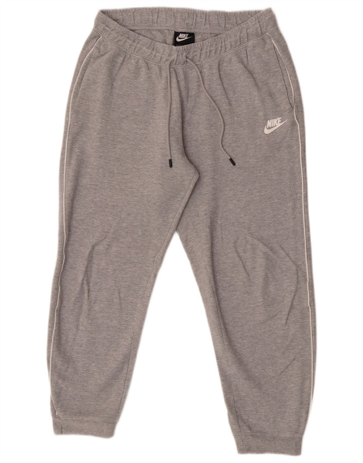 Nike Herren-Trainingshose mit Jogger-Motiv, mittelgrau gefleckte Baumwolle