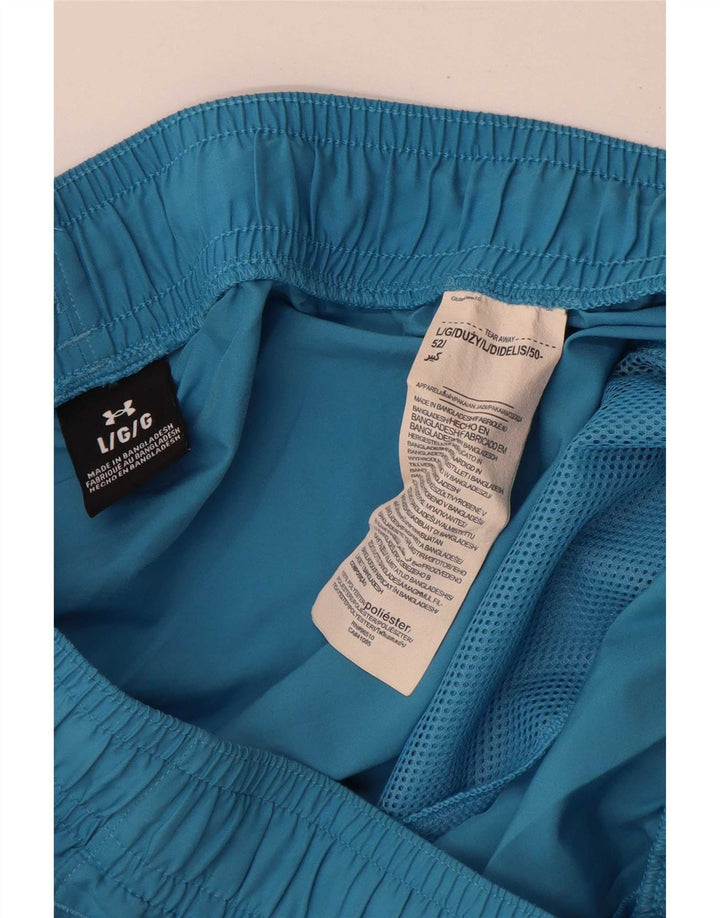 Under Armour Herren Graphic Sport Shorts Large Blau Polyester