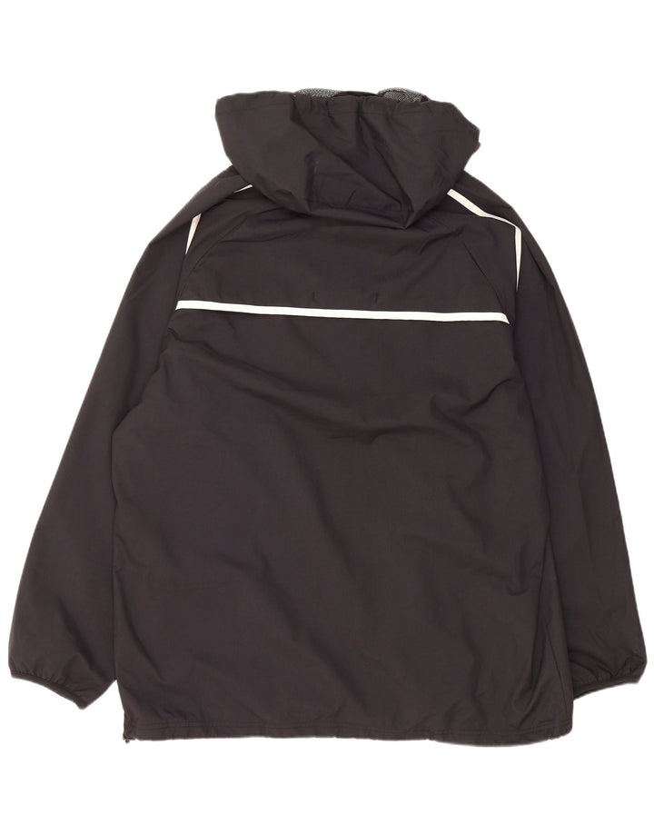 Canterbury Herren Kapuzenpullover Regenjacke UK 40 Large Schwarz Nylon