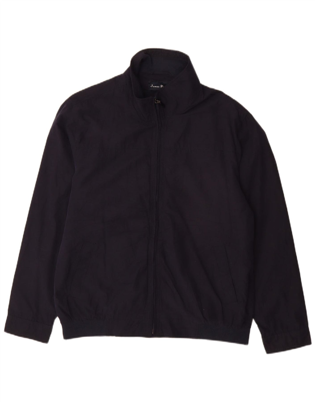 JAMES PRINGLE Herren Bomberjacke UK 38 Medium Marineblau Polyester