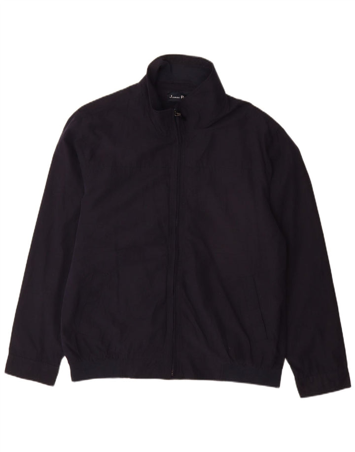 JAMES PRINGLE Herren Bomberjacke UK 38 Medium Marineblau Polyester