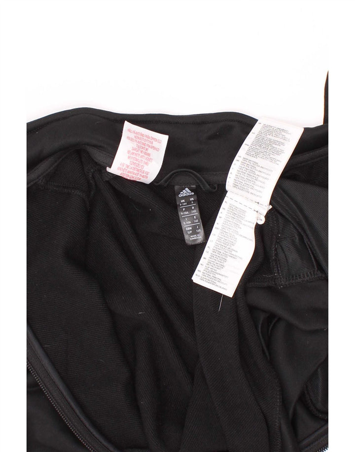 Adidas Jungen Grafik-Trainingsoberteil, Jacke, 9–10 Jahre, Schwarz, Farbblock