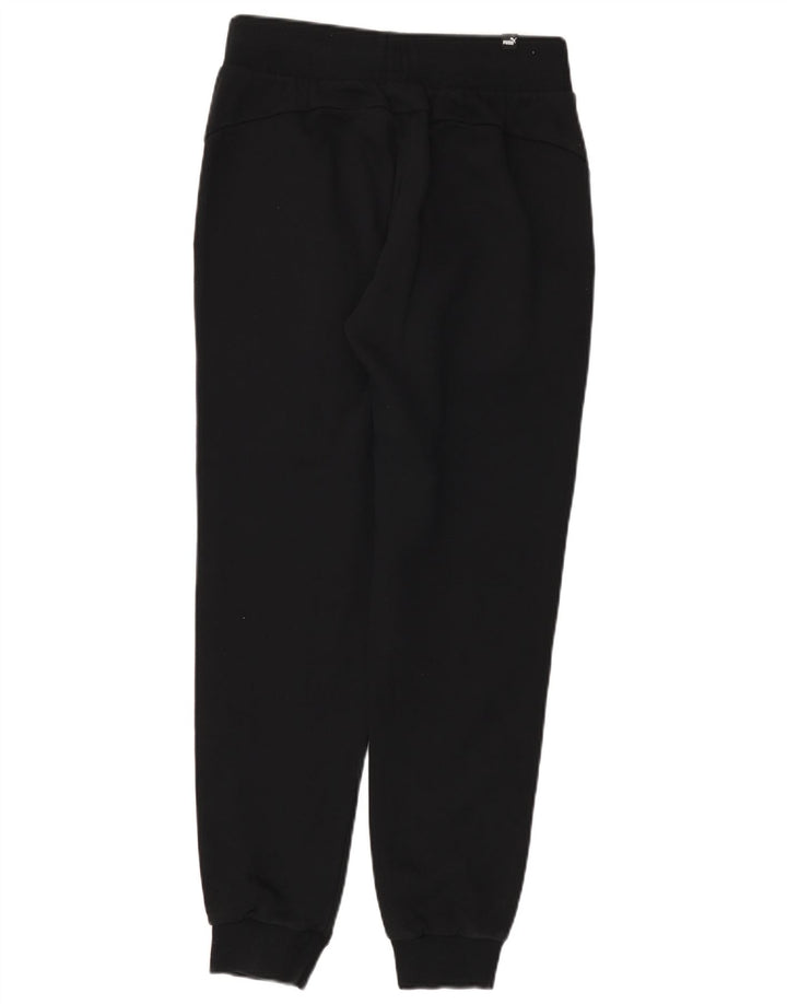 PUMA Damen Trainingshose Jogger UK 12 Medium Schwarz