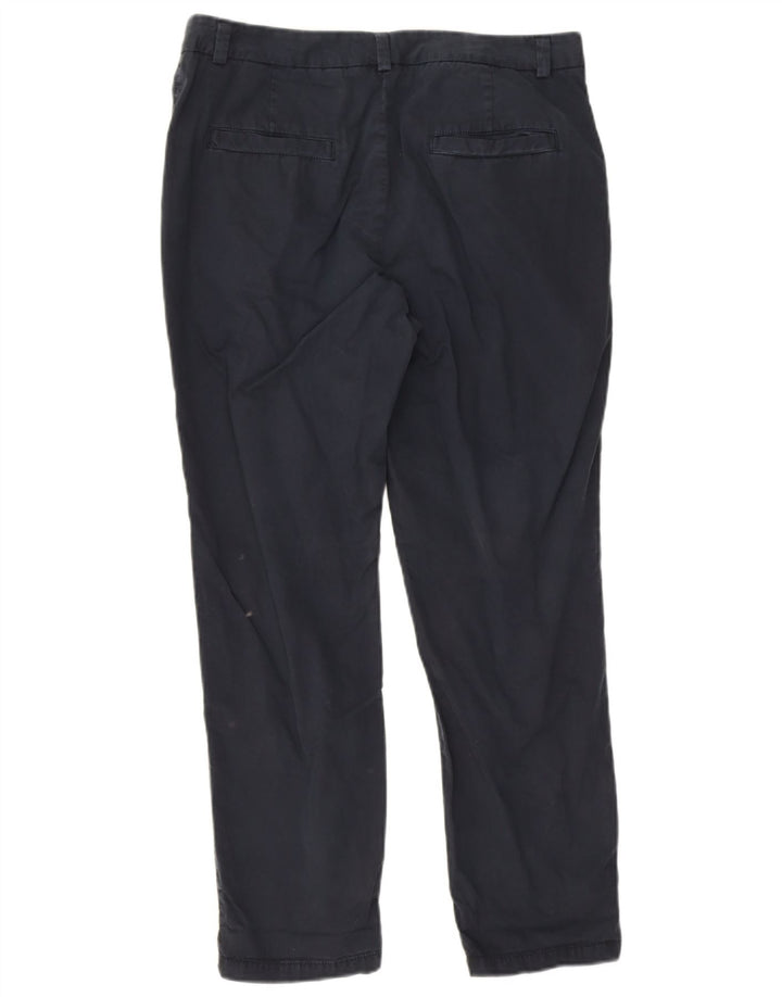 Marks & Spencer Damen Chinohose UK 12 M W32 L26 Marineblau