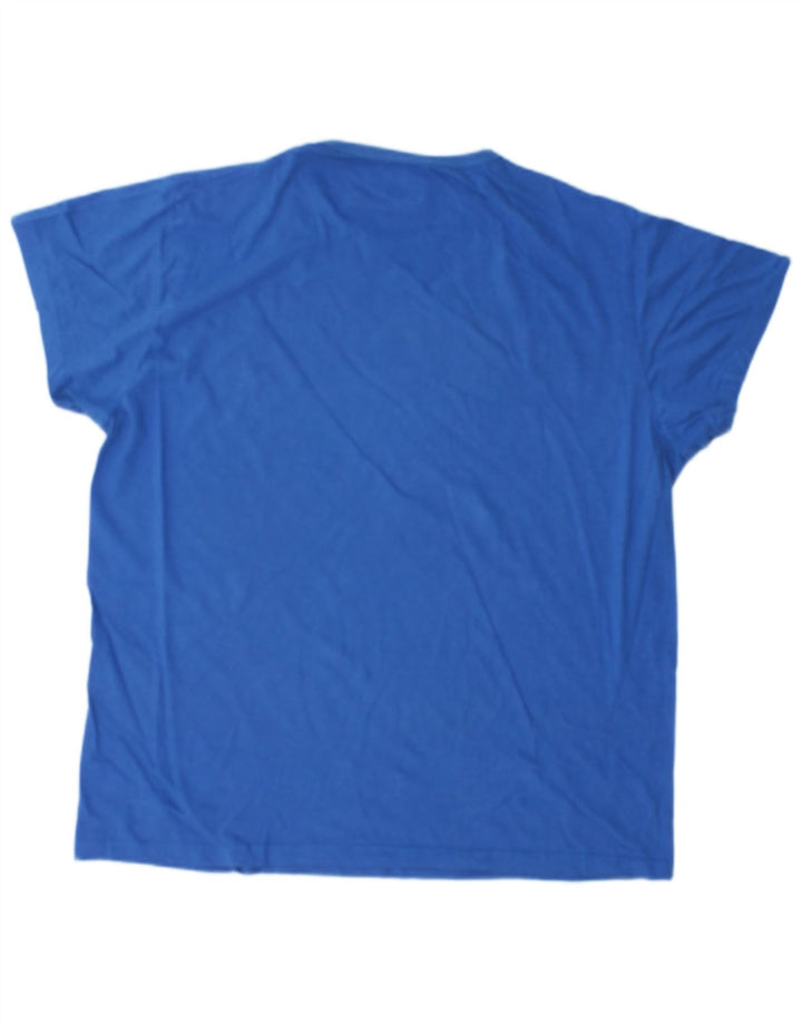 JACK & JONES Herren Grafik T-Shirt Top XL Blau