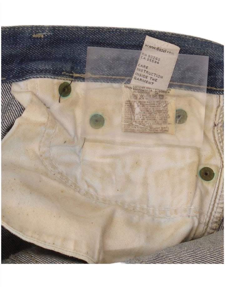 Diesel Damen Bootcut Jeans W32 L32 Blaue Baumwolle