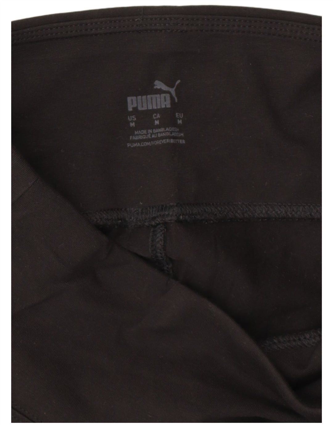 Puma Damen Leggings UK 14 Medium Schwarz