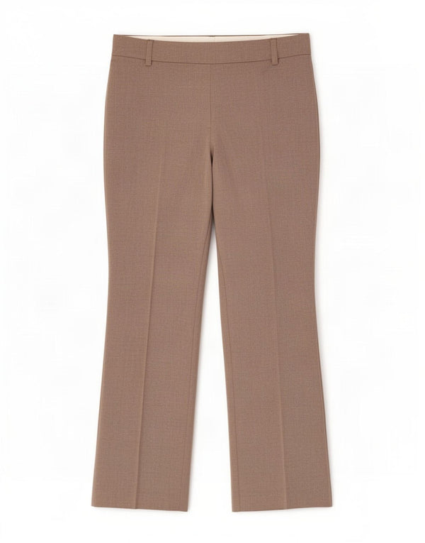 Marks & Spencer Damen Bootcut-Anzughose UK 10 Small W30 L27 Grau
