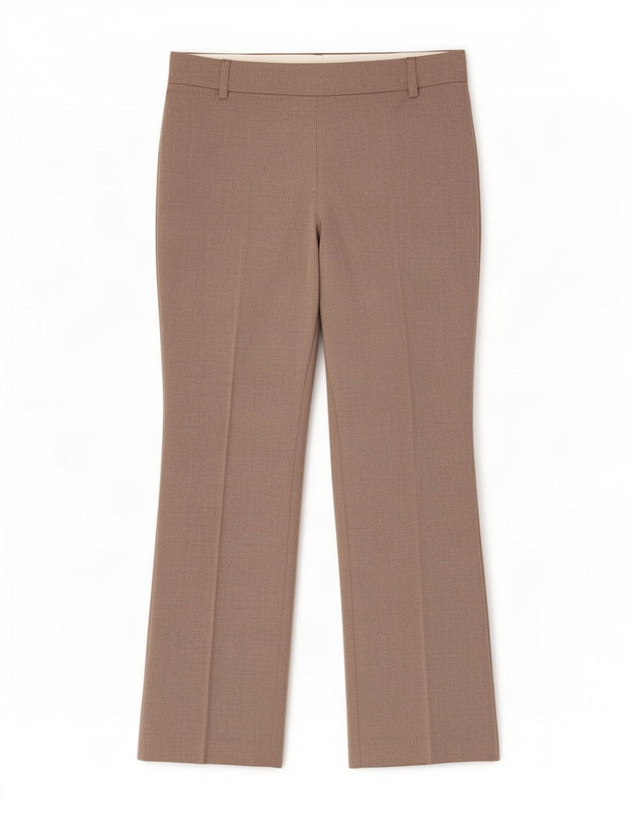 Marks & Spencer Damen Bootcut-Anzughose UK 10 Small W30 L27 Grau