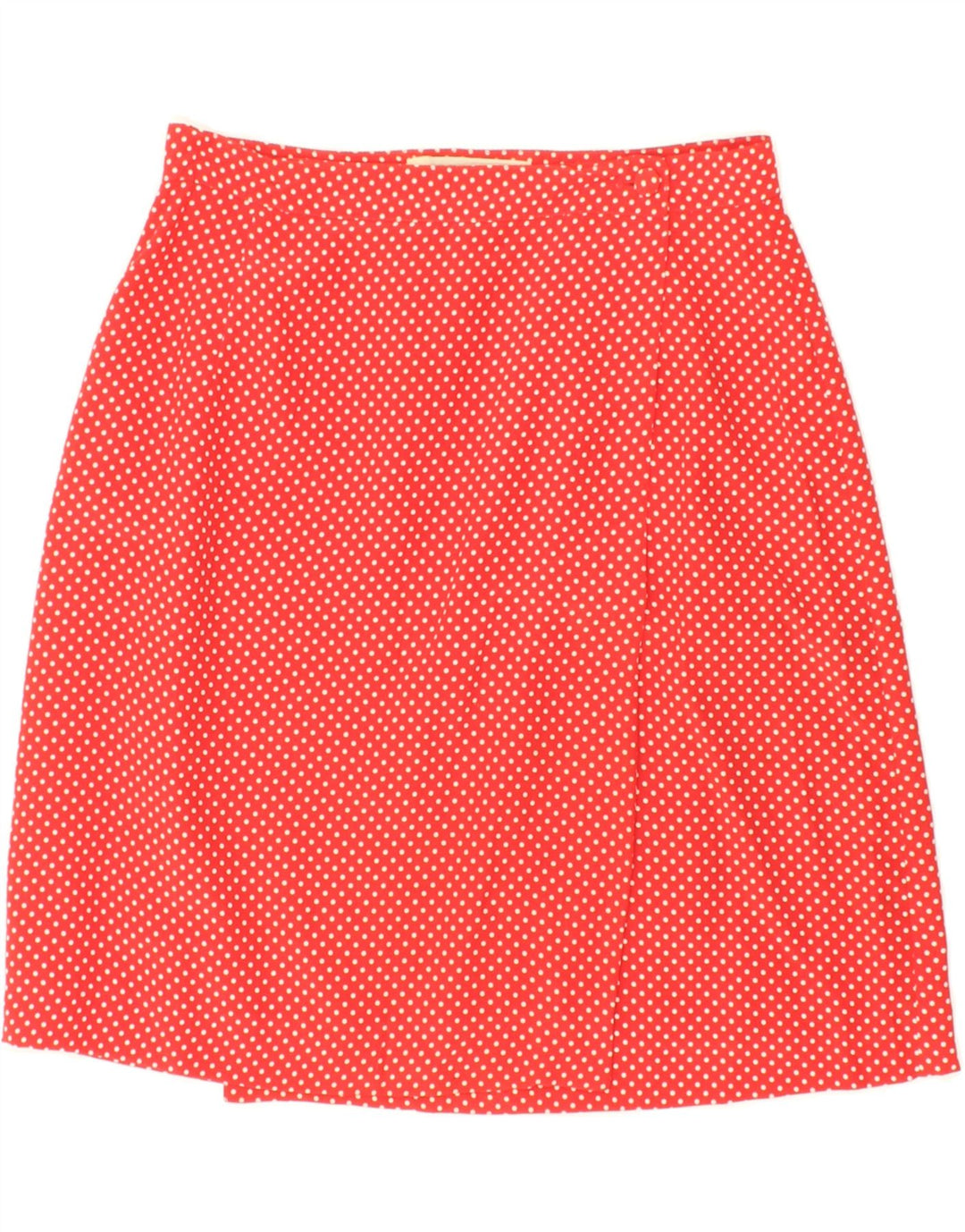PRISMA Womens Wrap Skirt IT 44 Medium W28 Red Polka Dot Silk Vintage Prisma and Second-Hand Prisma from Messina Hembry 