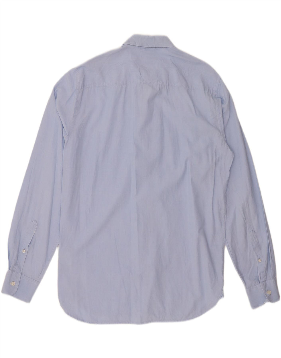 TIMBERLAND Mens Slim Fit Shirt Large Blue Cotton