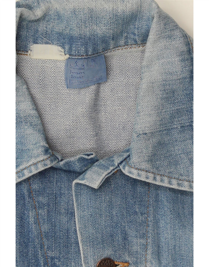 Vintage Herren Jeansjacke UK 38 Mittelblau