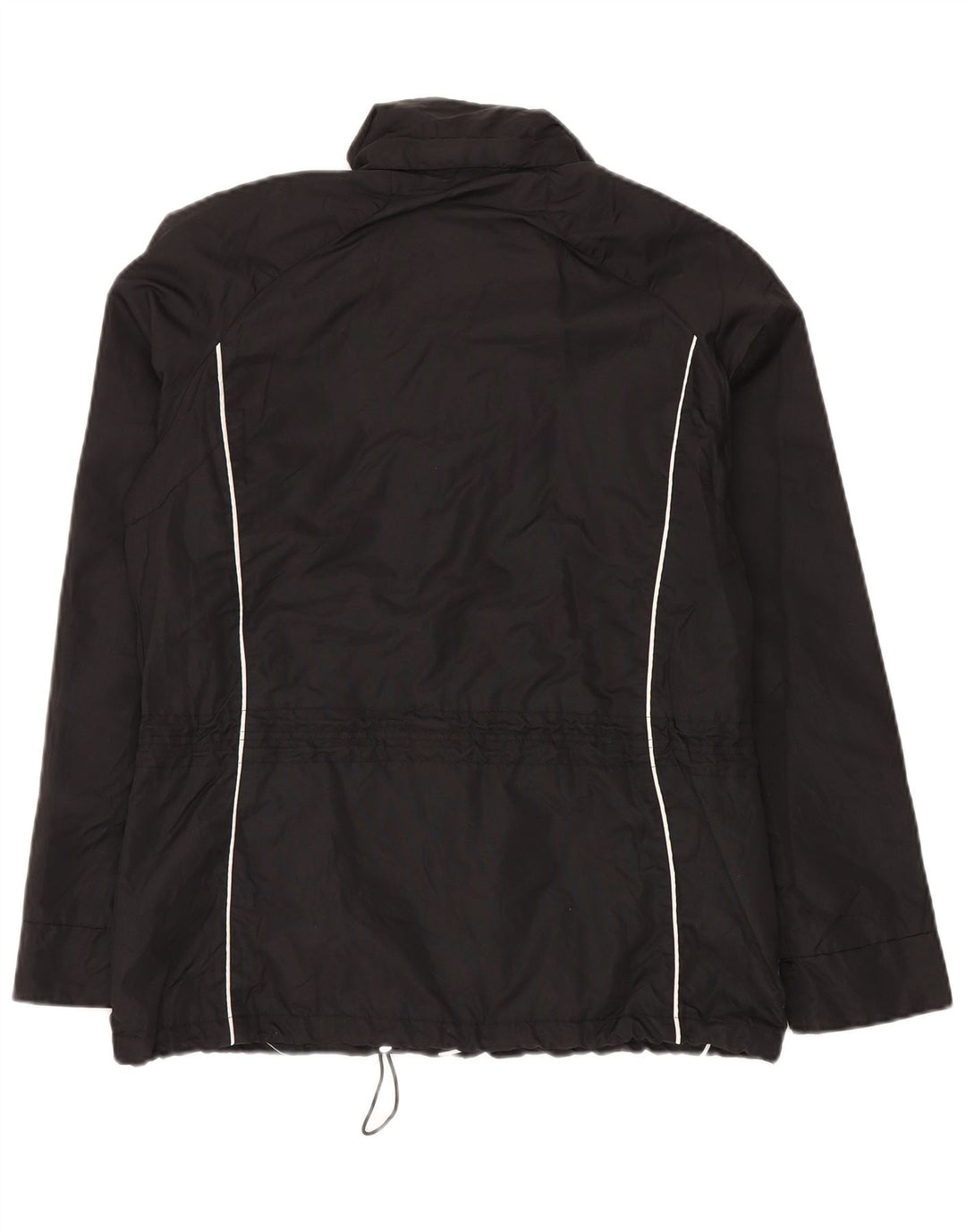 Brugi Herren-Regenjacke UK 38 Mittelschwarzes Colourblock-Polyamid
