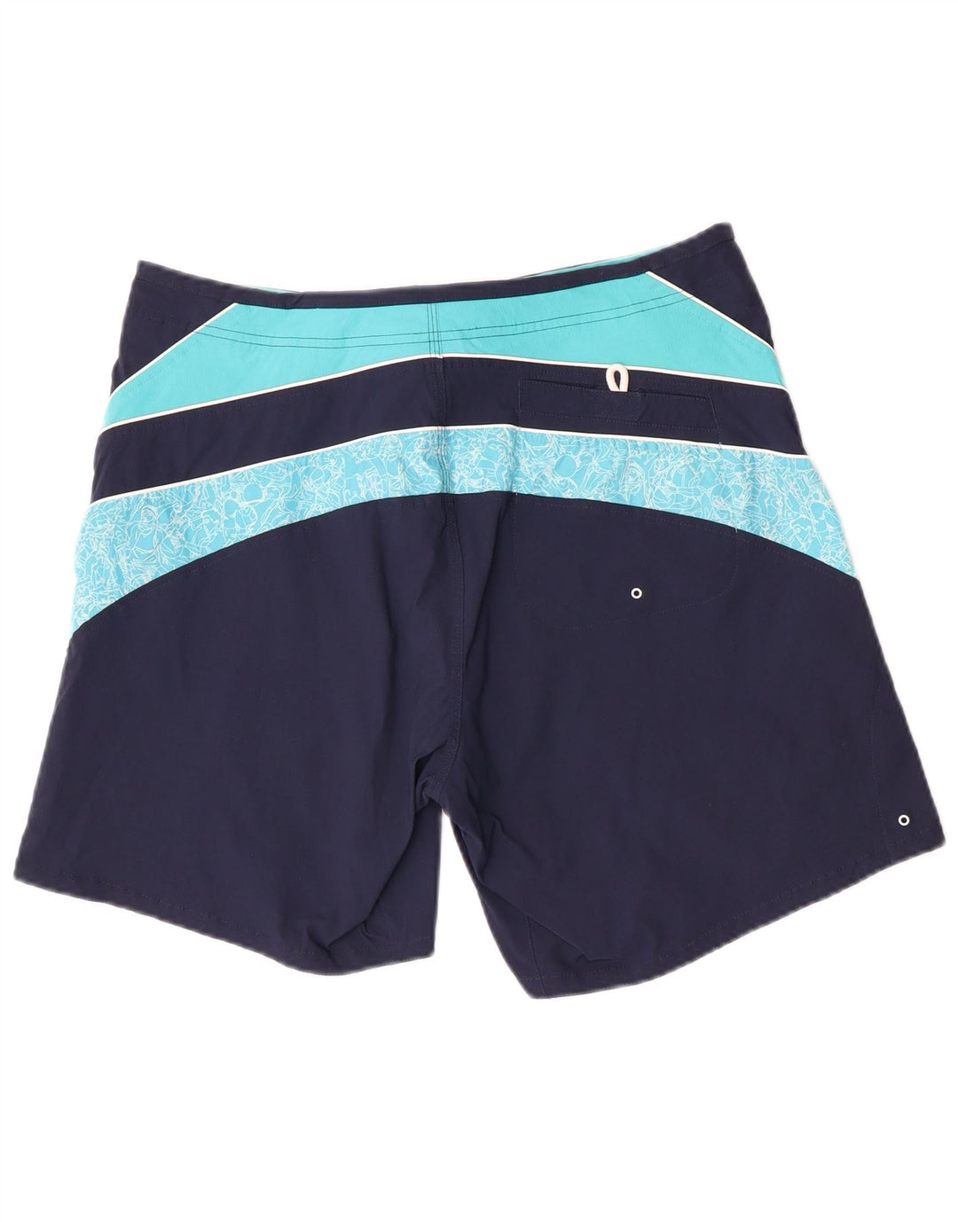 Nike Herren-Badeshorts, groß, Marineblau, Farbblock