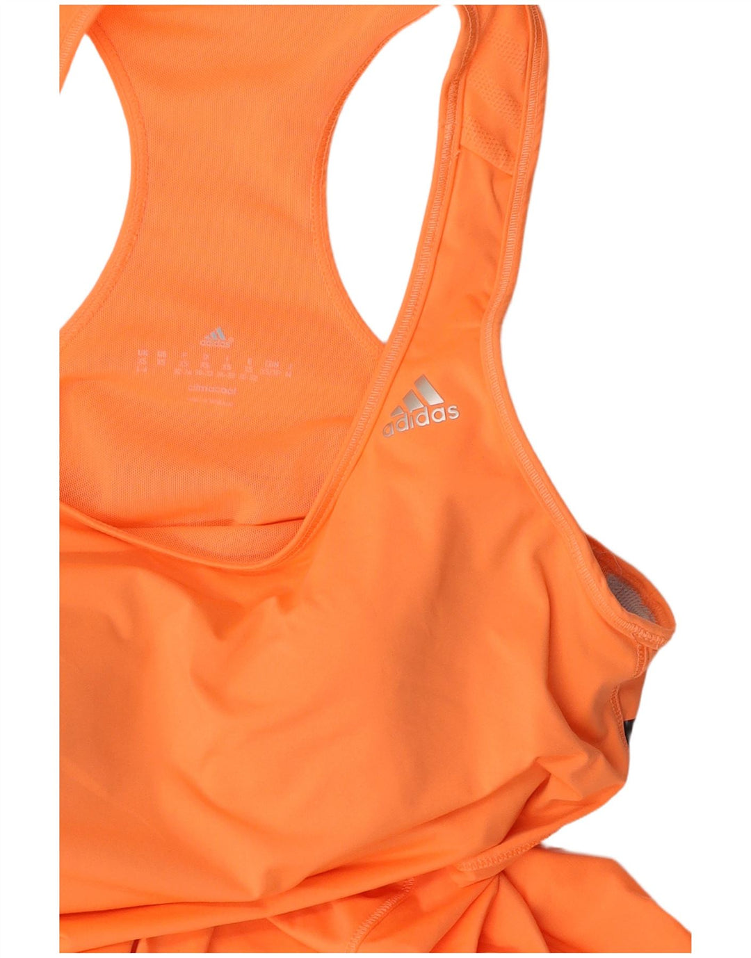 ADIDAS Damen Climacool Weste Top UK 4/6 XS Orange