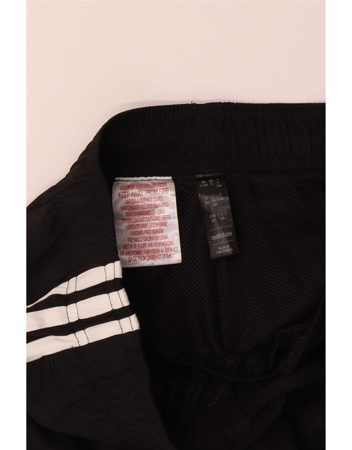 Adidas Sportshorts für Jungen, 9–10 Jahre, schwarzes Polyester