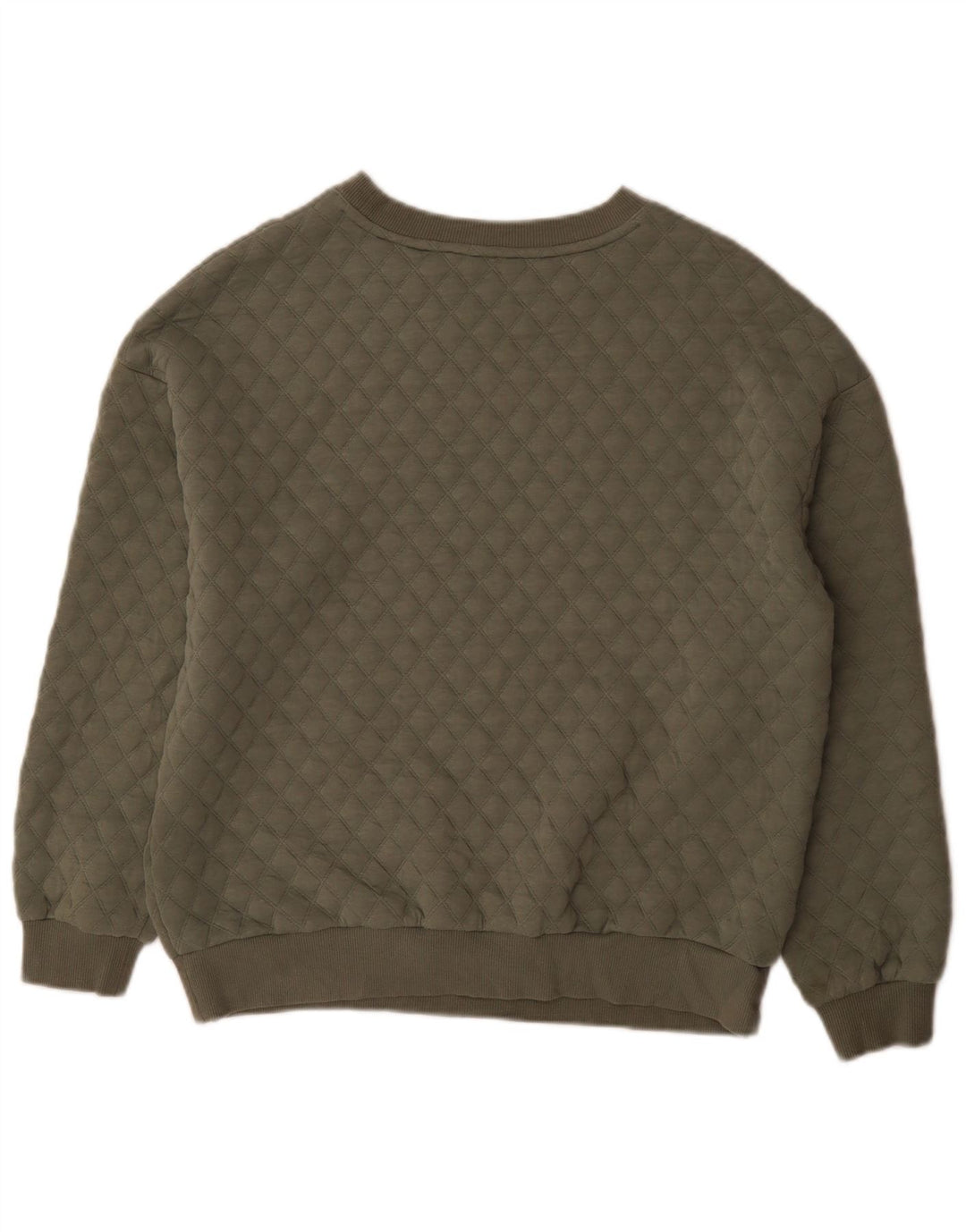 Marks & Spencer übergroßer Damen-Sweatshirt-Pullover, Gr. 12, mittleres Khaki