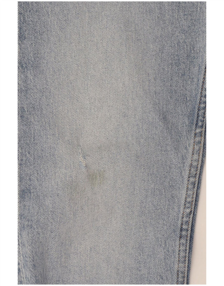 TOMMY HILFIGER Herren Distressed Slim Jeans W30 L32 Blaue Baumwolle