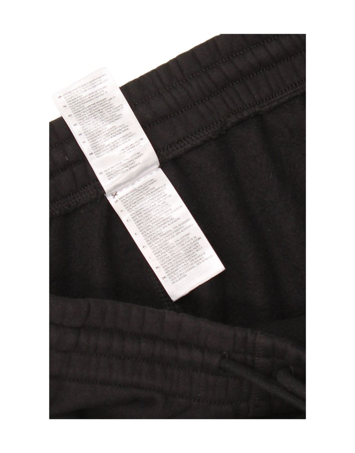 Reebok Herren-Trainingshose, Jogginghose, Größe S, Schwarz, Baumwolle