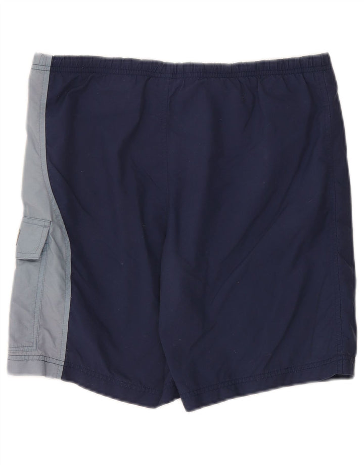 Nike Badeshorts für Jungen, 9–10 Jahre, blaues Colourblock-Polyester