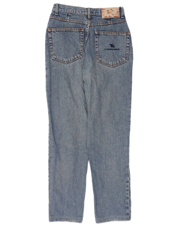 Nazareno Gabrielli Damen Tapered Jeans W28 L28 Blau