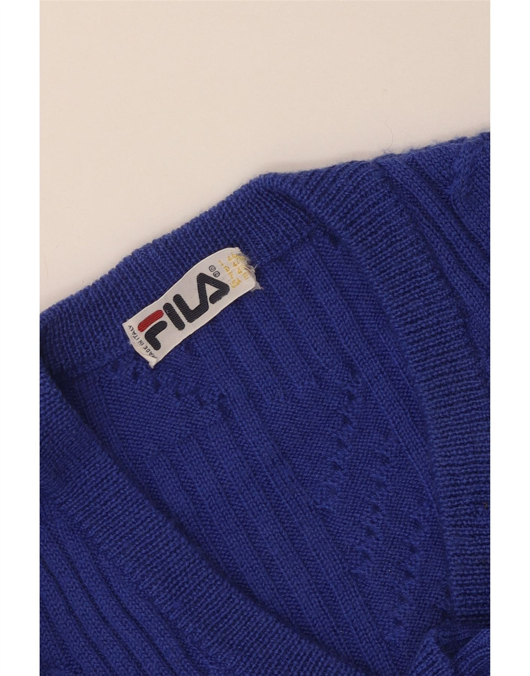 Fila Damen Strickjacke IT 44 Mittelblau