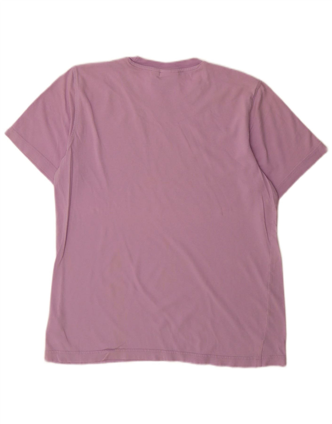 Adidas Herren Grafik-T-Shirt aus mittelvioletter Baumwolle