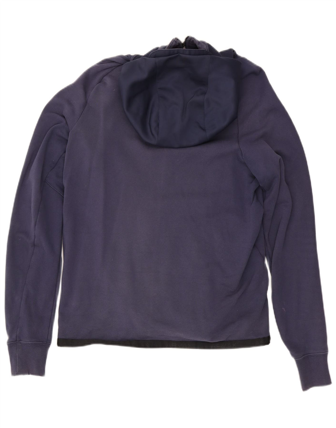 Nike Herren-Kapuzenpullover mit grafischem Reißverschluss, mittelgroß, Marineblau