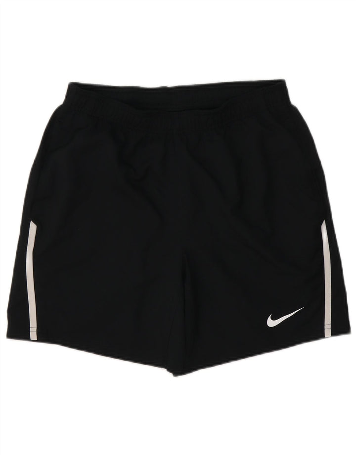 Nike Herren Dri Fit Sportshorts, Größe S, Schwarz, Farbblock-Polyester