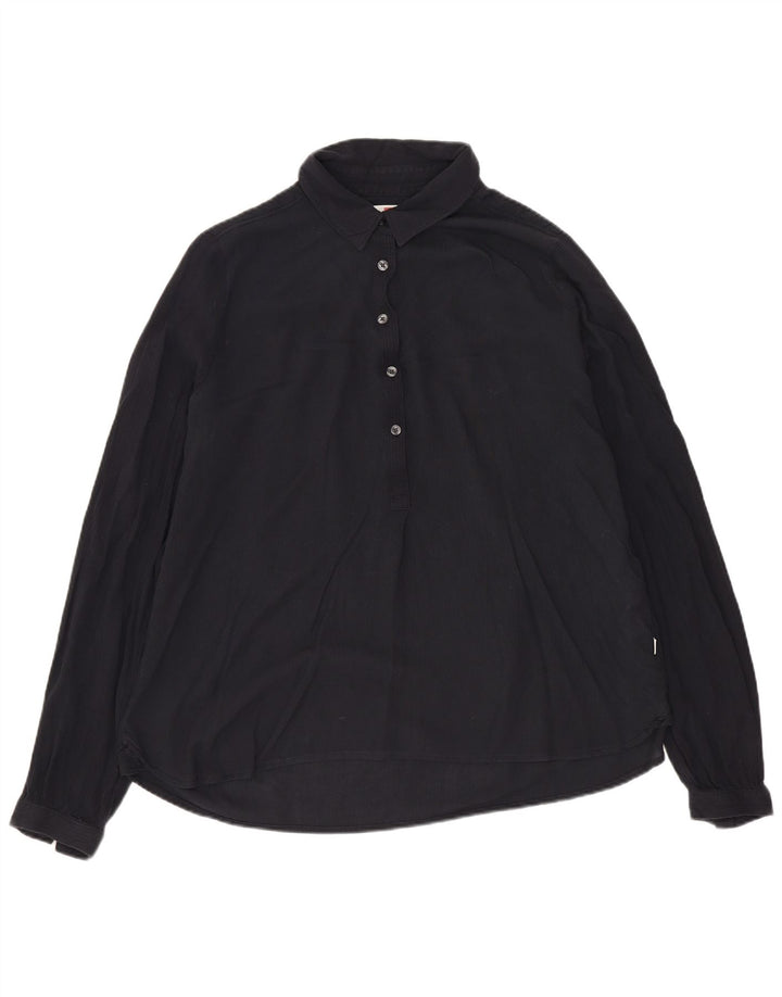 LEVI'S Damen-Oversize-Pullover-Hemd, Gr. 10, Größe S, Schwarz