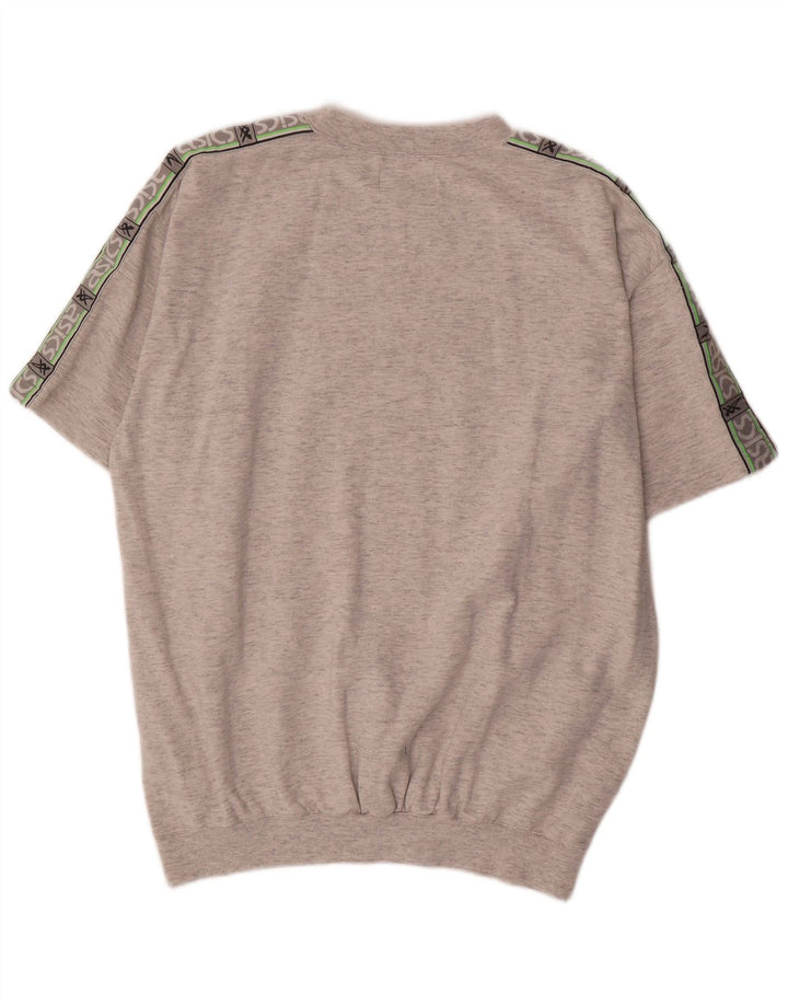 ASICS Herren Grafik T-Shirt Top XL Grau