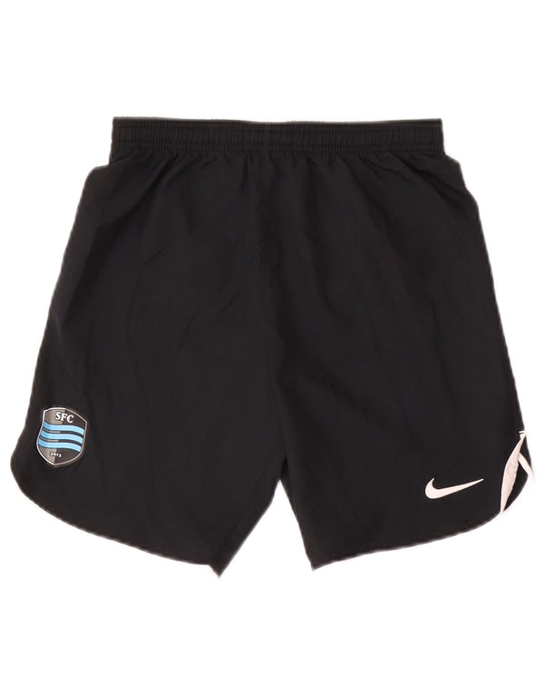 Nike Dri Fit Sportshorts für Jungen, 10–11 Jahre, mittelgroß, schwarzes Polyester