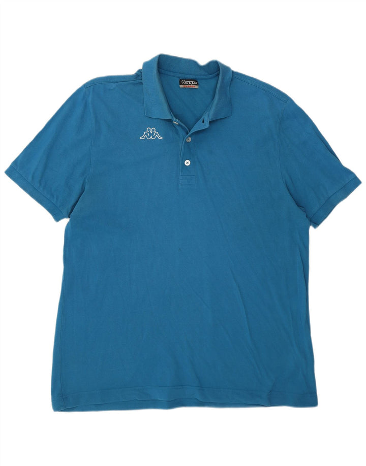 Kappa Herren Poloshirt XL Blau