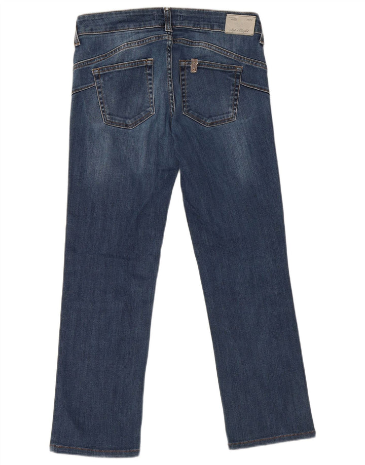 Liu Jo Damen-Cropped-Jeans W28 L25 Blau
