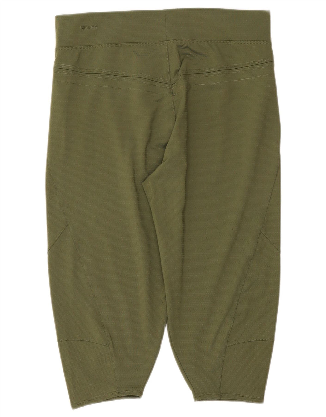 Nike Damen Bermuda Sport Shorts UK 8/10 Small Grün Polyester