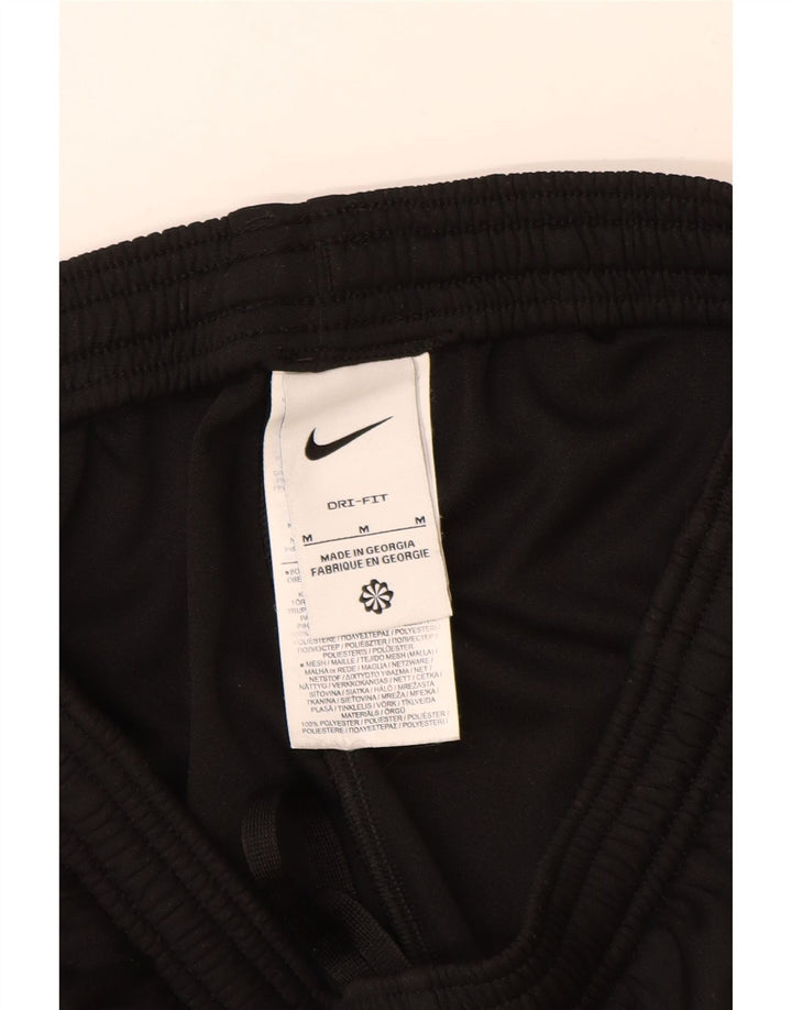 Nike Herren Dri Fit Trainingshose Mittelschwarzes Polyester