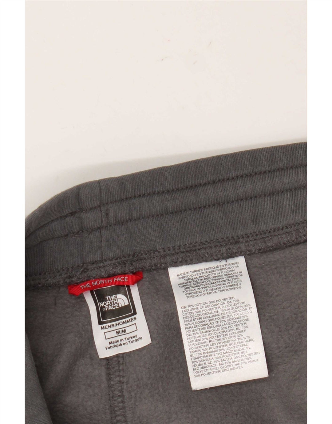 The North Face Herren-Trainingshose, Jogginghose, mittelgraue Baumwolle